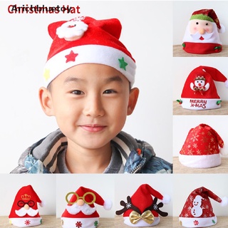 (arichbluetoy) 1pcs sombrero de navidad santa claus led luz intermitente disfraz decoración de fiesta en venta