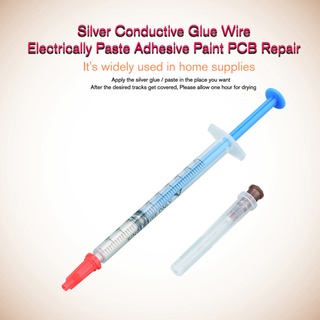 [machinetoolsif] alambre de pegamento de plata conductora eléctricamente pasta adhesiva pintura pcb reparación (1)