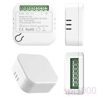 Spl-smart WiFi interruptor relé inalámbrico compatible Bluetooth Dual modos interruptor módulo 10A interruptor interruptor (9)