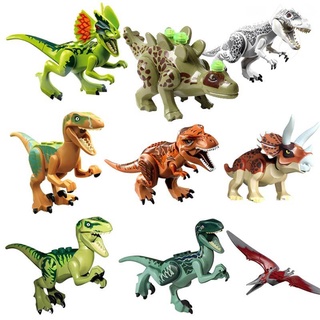Rápido | Dinosaurios De Jurassic Park World Mini Figura Película Niño Bebé Juguete Bloques De Construcción Modelo Juguetes