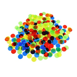[NANA] Juego de 200 fichas de plástico Bingo contando fichas de juego de mesa accesorios de juego