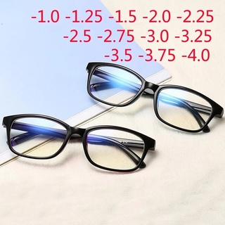 caliente vintage refractiva miopía gafas mujeres hombres corto-visión gafas negro marco-1.0 -1.25 -1.50 -1.75 -2.0 -2.5 -3.0 -4.0