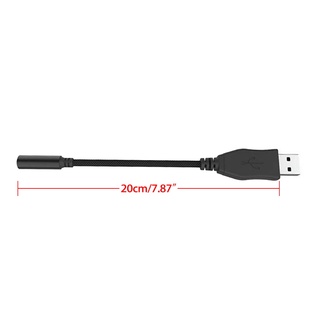 AUX Audio Cable USB to 3.5mm Earphone Adapter Headphone Converter for Sam-sung