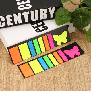 PVC Sticky Notes Portable Page Markers Different Shapes Indicate Tabs