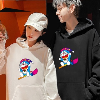 Doraemon sudaderas con capucha 2021 primavera mujeres mujer capucha gráfica Streetwear Unisex sudadera 5581