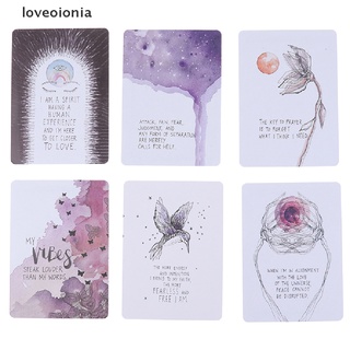 [Loveoionia] Universe Oracle Cards Deck Mysterious Tarot Cards Divination Fate Board Game GDRN