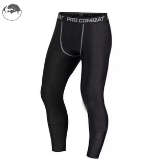 Pantalones de compresión para Hombres Gimnasio Fitness Deportivo Mallas de Correr Ajuste de Secado Rápido Pantalones de Jogging