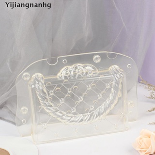 yijiangnanh chocolate molde transparente 3d en forma de bolso molde para hornear dulces herramientas de hornear caliente