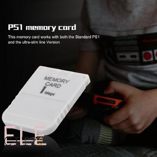 [Hl] tarjeta de memoria PS1 1 Mega tarjeta de memoria para Playstation 1 One PS1 PSX (3)