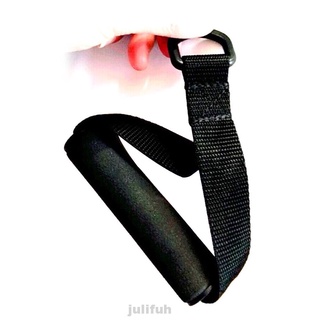 Culturismo accesorios Fitness Anti óxido brazo tirando correa de estiramiento con anillo D gimnasia deportes resistencia banda