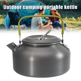 0.8l mini al aire libre camping hervidor de agua de aluminio olla con bolsa de transporte ligero hervidor de té