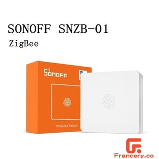 Sonoff Botão Zigbee Snzb-01 Sem Fio Smart Ewelink Automação francery