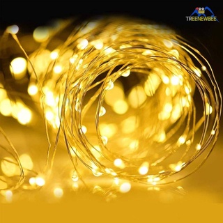 2m alambre de cobre led cadena de luces de hadas para navidad año nuevo navidad boda decoración