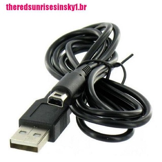 Cable cargador Usb Para Nintendo 3ds Xl 3dsl negro T1Br (1)