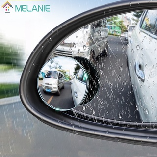1Pc Waterproof Car 360 Degree Reversing Blind Spot Mirror/Adjustment Wide Angle Rearview Rimless Mirror/Vehicle Parking Auxiliary Assitant (1)