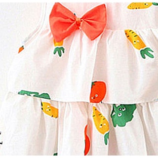 [tenismall.br]trajes De vestido de princesa con estampado de zanahoria sin mangas para bebés recién nacidos (8)