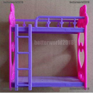[mejor] 1 juego de camas Barbie con escalera muebles de dormitorio [mundo]
