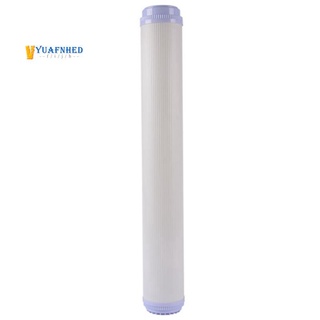 20 pulgadas ultrafiltración uf membrana elementos de filtro de boca plana universal purificador de agua elementos de filtro