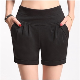 pantalones cortos casuales de cintura elásticas para verano para mujer (1)