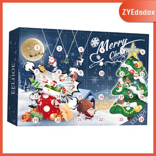 calendario de adviento 24 puertas 24 piezas adornos colgantes de navidad decoraciones de navidad