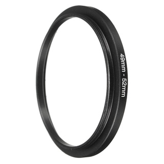 3c nuevos 7 piezas anillos de paso de metal negro adaptador de filtros para canon nikon camer (6)