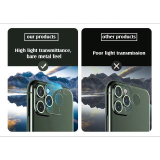 COD Cámara Protectora Para iPhone 8 7 Plus XS XR 11 12 Pro Max Mini Protector De Lente Cubierta De Vidrio Templado (8)