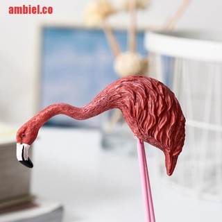【ambiel】Nordic Desktop Resin Flamingo Ornaments Pink Home Decor (6)