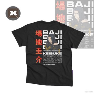 tokyo revengers - baji keisuke camiseta de manga corta anime mikey gráfico tops casual suelto moda camiseta regalo de alta calidad contacto al por mayor servicio al cliente