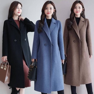 ~ Abrigo de lana para mujer/abrigo largo de invierno para mujer/abrigo de lana de invierno/nuevo envejecimiento