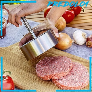 [PREDOLO1] Prensa de carne de hamburguesa portátil molde de prensa de carne molde de hamburguesas herramienta de prensa para cocina (6)