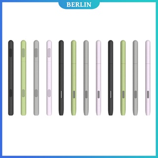 (berlin) para samsung galaxy tab s6/s6 lite/s7 s-pen cover lindo silicona stylus case