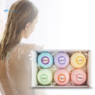 stock 6 unids/set lewedo bubble bars alivio del estrés hidratante plantas extractos de baño ducha tabletas vaporizadores para el hogar