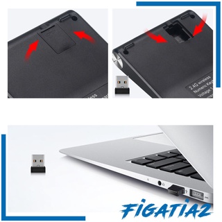 [FIGATIA2] Almohadilla de números Smart G recargable de 19 teclas 2 en 1 USB para finanzas de escritorio