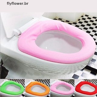 (FLY) 1 pza funda De inodoro lavable y flexible Para baño