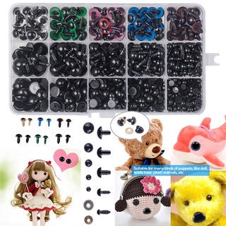 hfz 264 pzs coloridos ojos de seguridad de plástico para muñecas/juguetes de animales de peluche accesorios