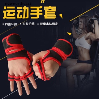 [newnorthcast] guantes de entrenamiento de levantamiento de pesas para mujeres hombres deportes puños de cuerpo protector guantes