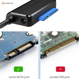 Cable SATA A USB 3.0 2.5/3.5 Pulgadas HDD SSD Adaptador De Disco Duro Portátil (4)