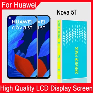 6.26" pulgadas original huawei nova 5t yal-l21 l61a l61d l71a pantalla lcd digitalizador de pantalla táctil asamblea