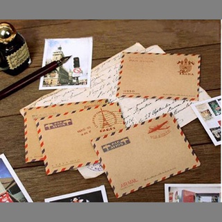 [GAV2MY] Nuevo 10 hojas Mini sobre postal carta estacionaria papel de almacenamiento Vintage [MY]