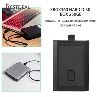Disco duro de 250 gb HDD caso de disco duro caja carcasa cubierta para Xbox 360 (6)