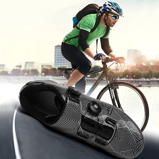 ergu zapatos de bicicleta de los hombres mtb bicicleta de carretera bloqueo cleat transpirable zapatillas de deporte de ciclismo (4)
