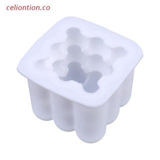 celio diy vela molde de cera de soja vela de aromaterapia yeso vela de silicona 3d molde hecho a mano vela de soja aromática cera jabón molde (1)