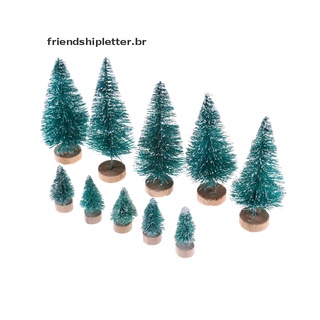 5 pzas Mini árbol De navidad Para decoración De Mesa X-mas