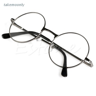 Tak Retro Unisex redondo presbiópica gafas de lectura marco de Metal personalidad gafas