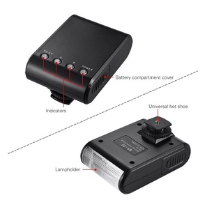Zzz WS-25 Mini disparo luz de relleno, portátil en la cámara Flash Speedlite fotografía accesorio Universal Hot Shoe GN18 para DSLR (8)