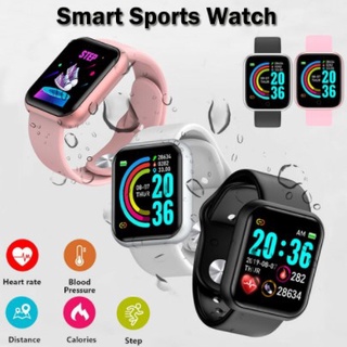 Reloj inteligente Y68 D20 con Bluetooth USB con Monitor cardiaco Smartwatch【Reloj Y68】