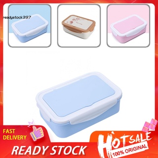 397 PP Bento caja reutilizable de gran capacidad recipientes de almuerzo seguro para el hogar