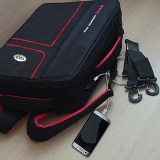 ♪ 3in1 portátil mochila bolsa USB cargador M70 bolsa de los hombres mochila de los hombres Ori ➨