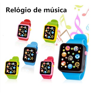 Smartwatch Desarrollo Intelectual Reloj De Música Para Niños Educativo Inteligente Con Pantalla Táctil 3d/Aprendizaje/Bebé /