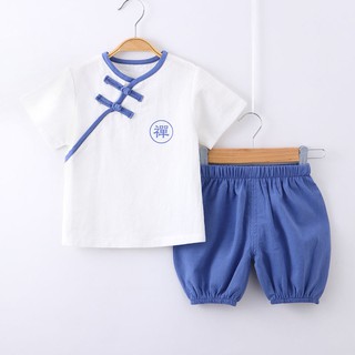 Caliente 2020 nuevo verano niños ropa de bebé ropa de manga corta de dos hebras ropa de 1-3-7 años de edad ropa de verano (8)